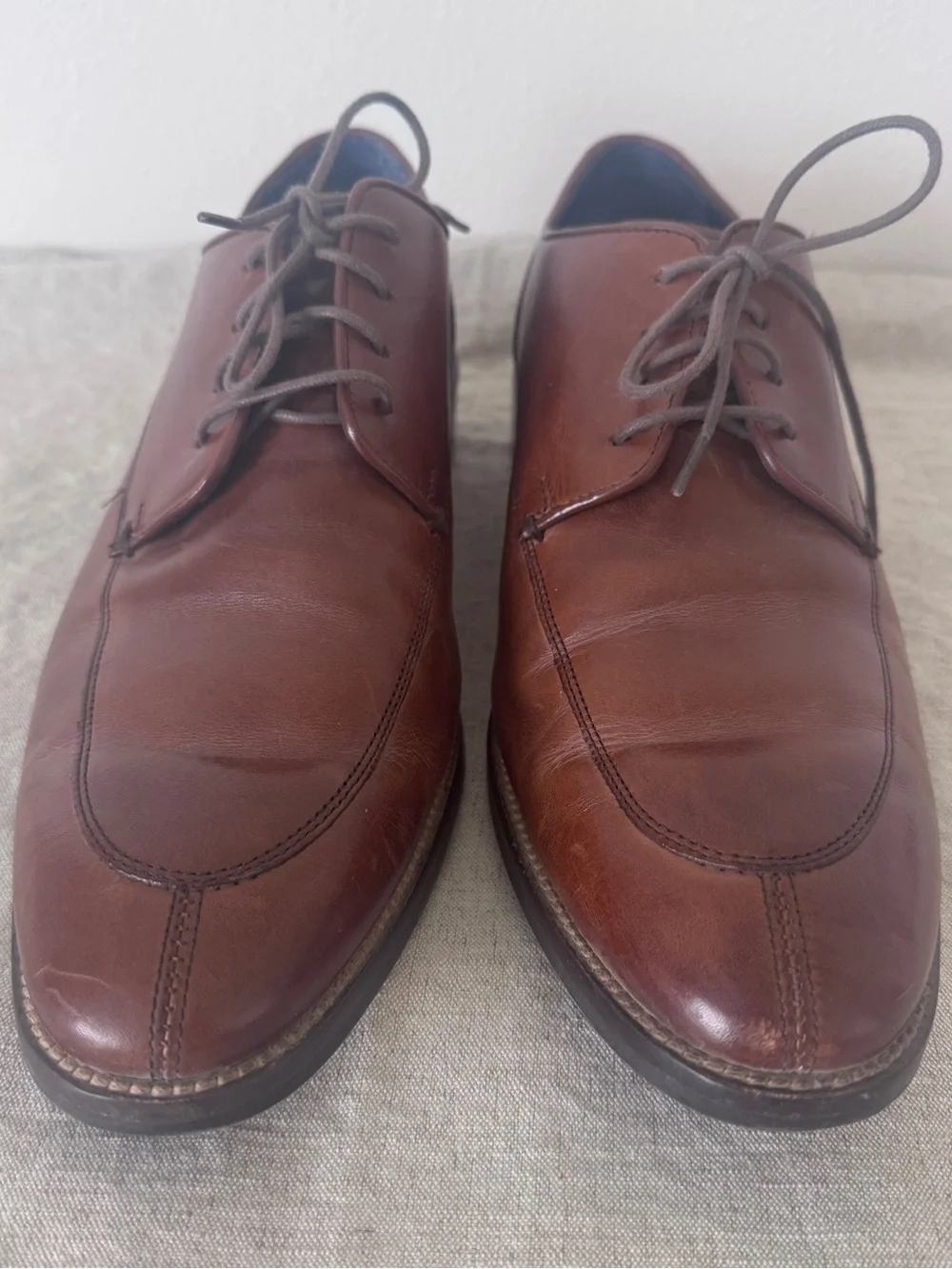 Cole Haan Men's Lenox Hill Split-Toe Oxfords Leather Dress Shoes